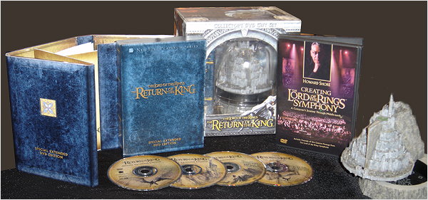Lord of the Rings: The Return of the King - Special Extended DVD Edition packaging