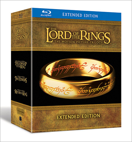 The Lord of the Rings: The Motion Picture Trilogy - Limited Extended Edition (REVISED Blu-ray box set art)